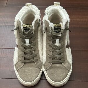 Vintage Havana Women's High-Top Sneakers